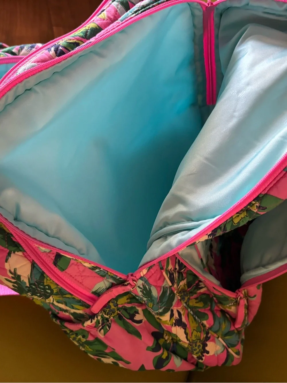Vera Bradley Tropical Paradise Campus Backpack Pink Floral Retired